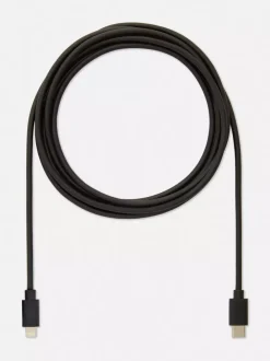 Primark Ładowarki<Kabel z końcówkami USB-C i Lightning o długości 2 m