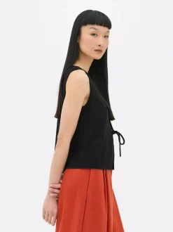 Primark Topy I T-Shirty<Kamizelka z wiązanym przodem