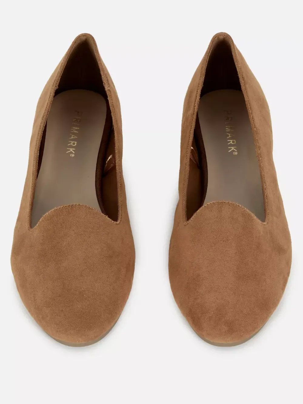 Primark Płaskie Buty<Kapcie baleriny ze sztucznego zamszu