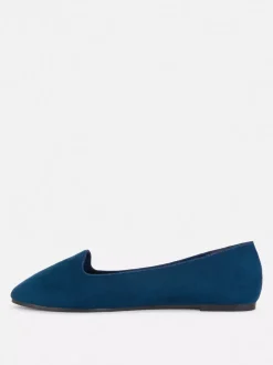 Primark Płaskie Buty<Kapcie baleriny ze sztucznego zamszu