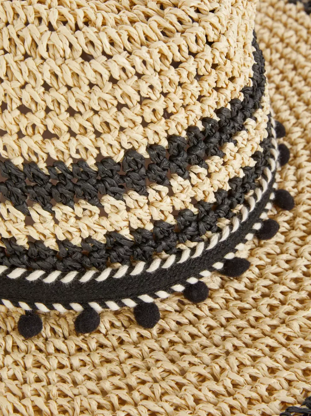 Primark Czapki, Rękawiczki I Szaliki<Kapelusz panama z pomponami