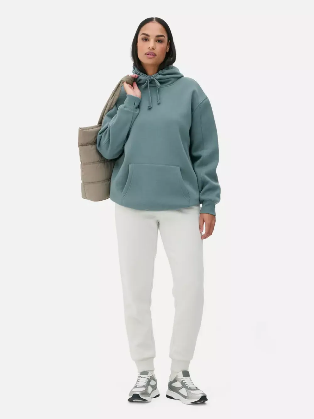 Primark Odzież Domowa I Na Siłownię|Odzież Domowa<Klasyczna bluza oversize z kapturem