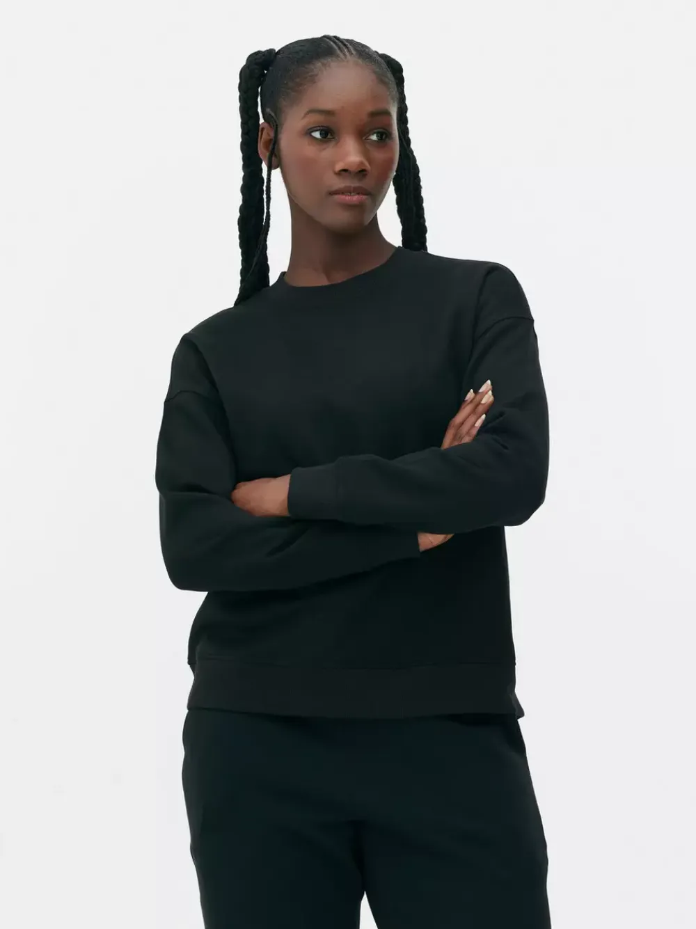 Primark Odzież Domowa I Na Siłownię|Bluzy<Klasyczna bluza z okrągłym dekoltem