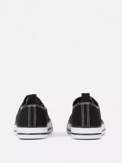 Primark Buty Sportowe|Odzież Domowa I Na Siłownię<Klasyczne sznurowane buty sportowe z płócienną niską cholewką