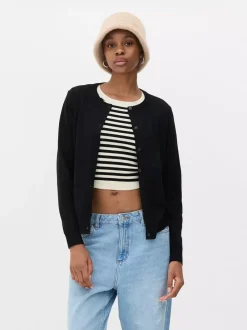 Primark Swetry I Kardigany<Klasyczny sweter rozpinany z okrągłym dekoltem