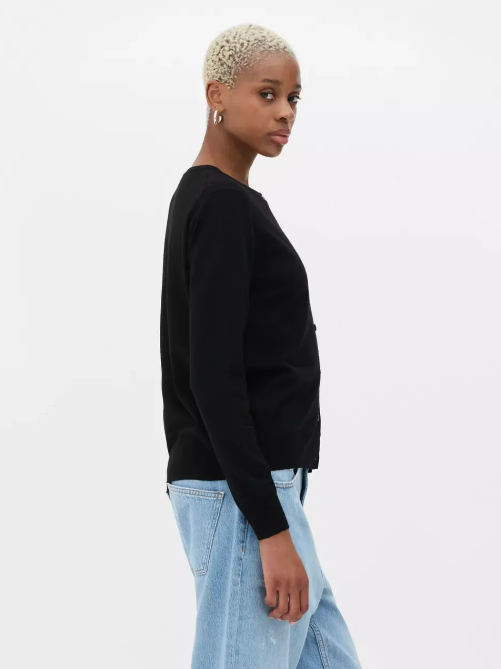 Primark Swetry I Kardigany<Klasyczny sweter rozpinany z okrągłym dekoltem