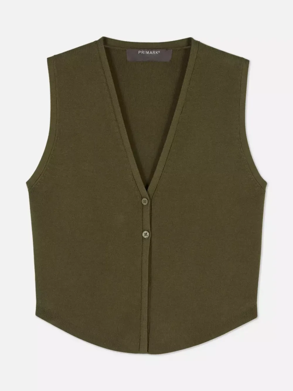 Primark Topy I T-Shirty<Kompaktowy sweter rozpinany bez rękawów