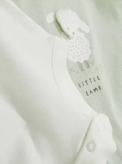 Primark Komplety I Gotowe Stroje<Komplet dla noworodka z ogrodniczkami z owieczką