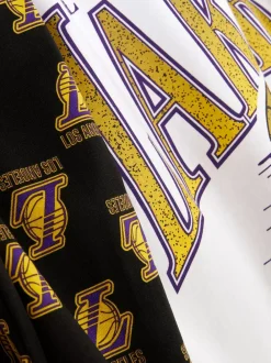 Primark Piżamy<Komplet piżamy z motywem NBA LA Lakers