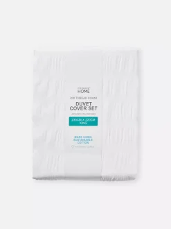 Primark Poszewki Na Kołdry I Komplety Pościeli<Komplet pościeli king size z materiału seersucker