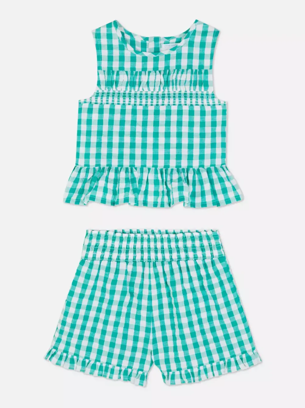 Dzieci Primark Komplety I Gotowe Stroje<Komplet z bluzką i szortami w kratkę vichy
