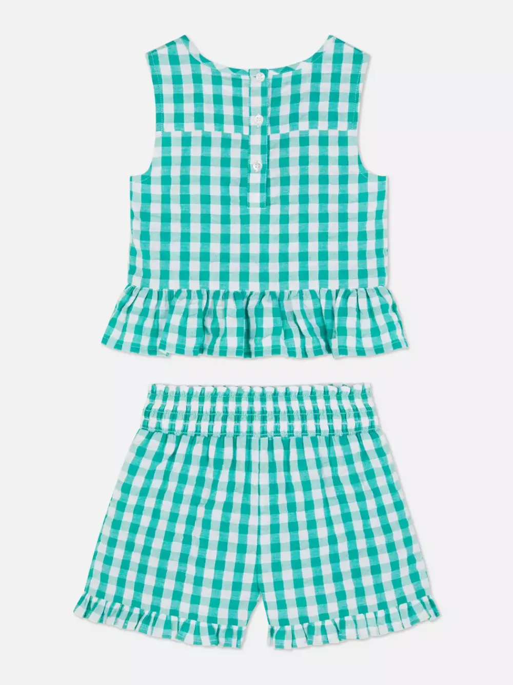 Dzieci Primark Komplety I Gotowe Stroje<Komplet z bluzką i szortami w kratkę vichy