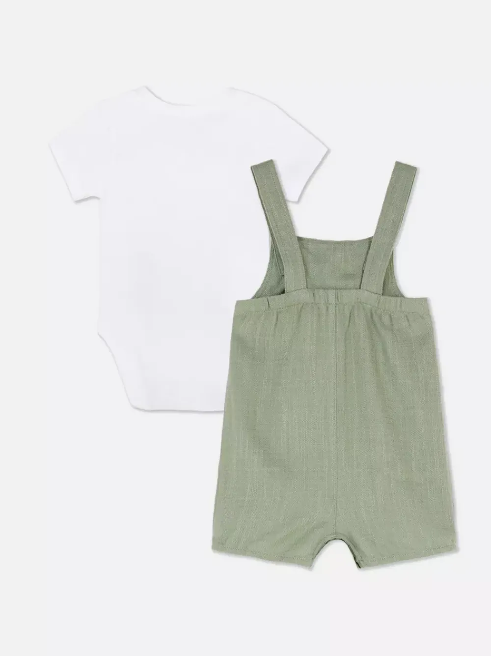 Primark Komplety I Gotowe Stroje|Komplety I Gotowe Stroje<Komplet z body i ogrodniczkami dla noworodka