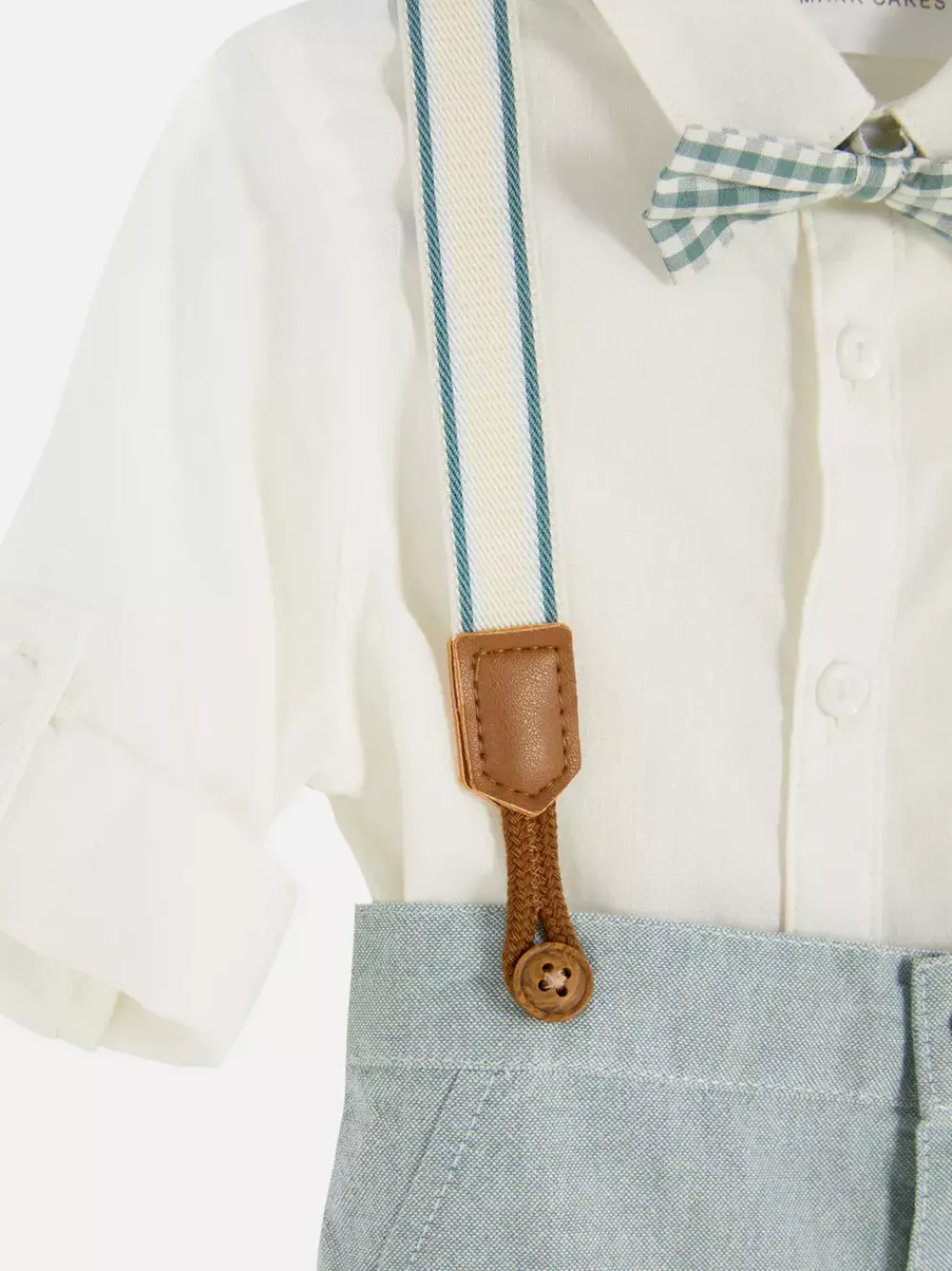 Primark Komplety I Gotowe Stroje<Komplet z szelkami, muszką i szortami