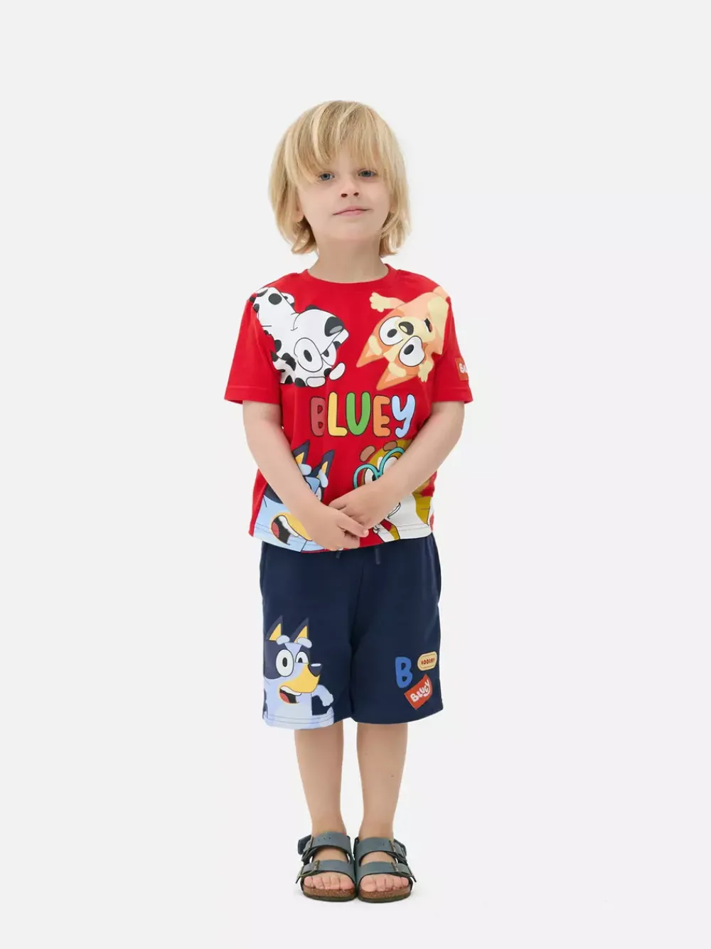 Dzieci Primark Komplety I Gotowe Stroje<Komplet z T-shirtem i szortami z motywem Blue