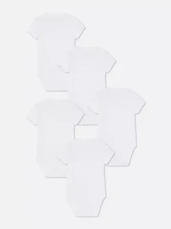 Primark Body I Koszulki Bez Rękawów<Kopertowe body dla noworodka, 5 szt.