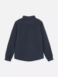 Dzieci Primark Koszule|Topy I T-Shirty<Koszula jeansowa zapinana na guziki