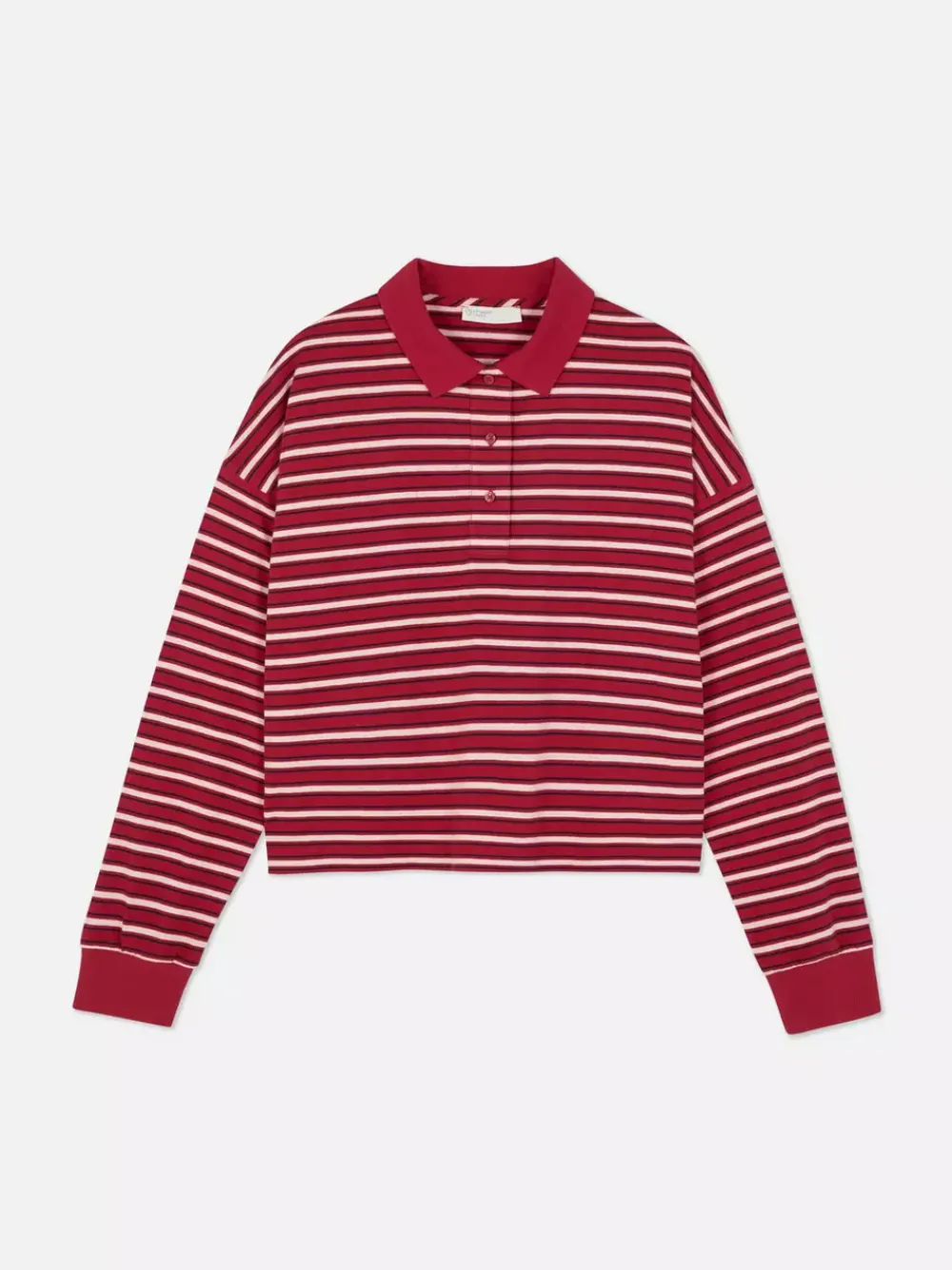 Primark Topy I T-Shirty<Koszula rugby w paski z długim rękawem