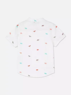 Dzieci Primark Koszule|Topy I T-Shirty<Koszula typu oxford w dinozaury