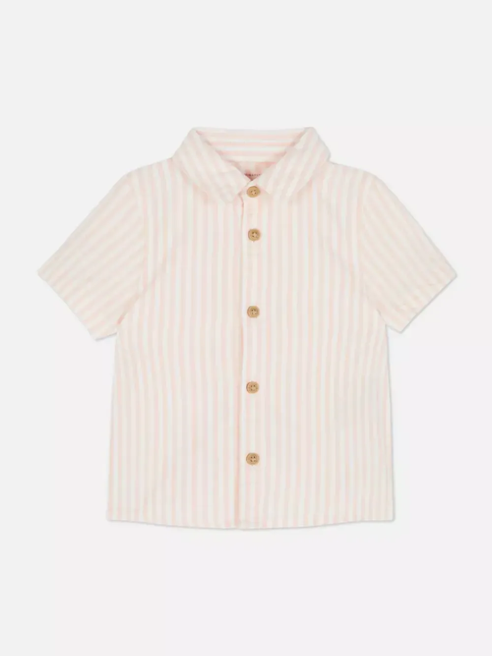 Primark Topy I T-Shirty<Koszula typu oxford w paski z krótkim rękawem