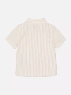 Primark Topy I T-Shirty<Koszula typu oxford w paski z krótkim rękawem