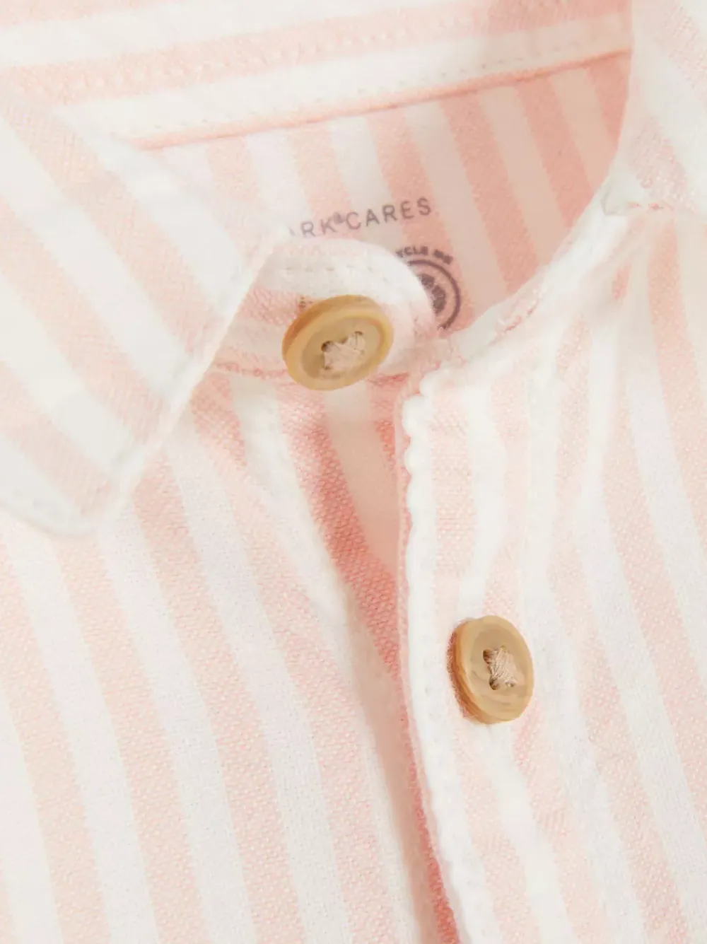 Primark Topy I T-Shirty<Koszula typu oxford w paski z krótkim rękawem