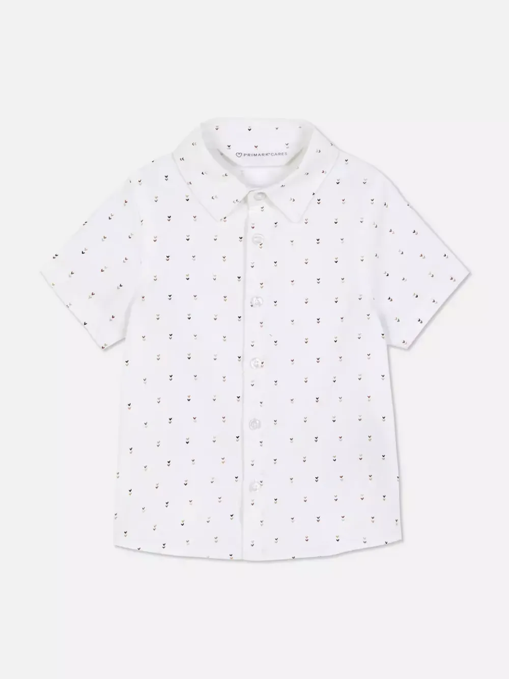 Primark Topy I T-Shirty<Koszula typu oxford w serca z krótkim rękawem