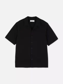 Primark Garnitury I Eleganckie Ubrania|Koszule<Koszula w paski z tkaniny seersucker, krótki rękaw