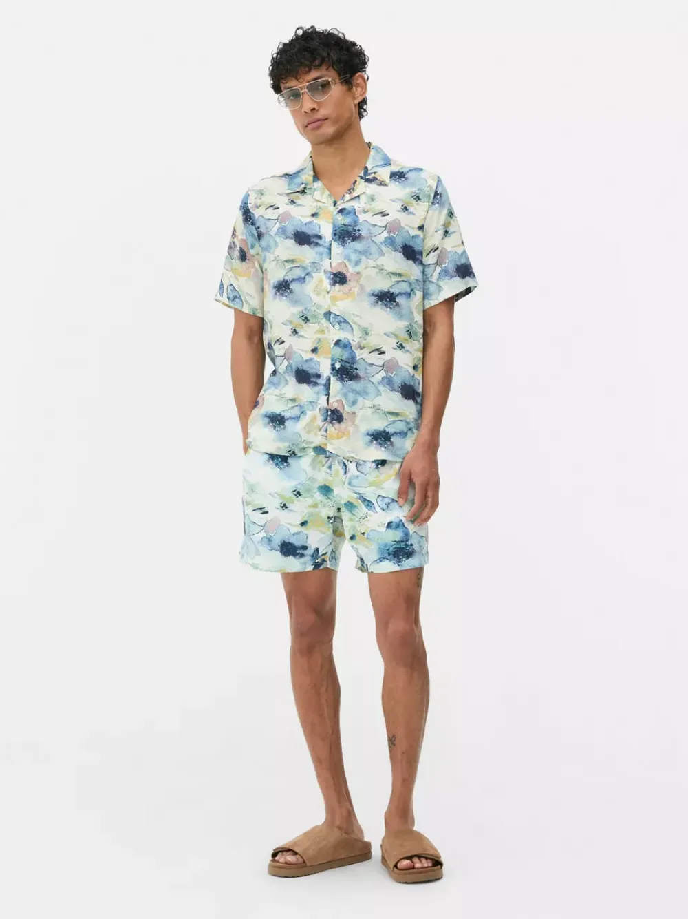 Primark Koszule<Koszula z akwarelowym kwiatowym motywem