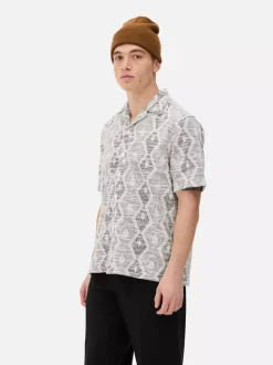 Primark Koszule<Koszula zapinana na guziki z geometrycznym wzorem