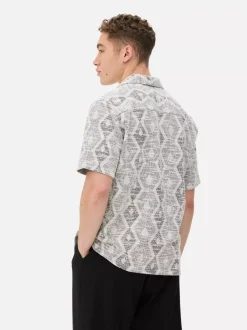 Primark Koszule<Koszula zapinana na guziki z geometrycznym wzorem