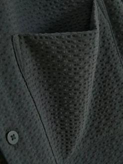 Primark Garnitury I Eleganckie Ubrania|Koszule<Koszula zapinana na guziki z tkaniny seersucker Kem