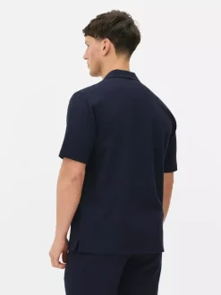 Primark Garnitury I Eleganckie Ubrania|Koszule<Koszula zapinana na guziki z tkaniny seersucker Kem
