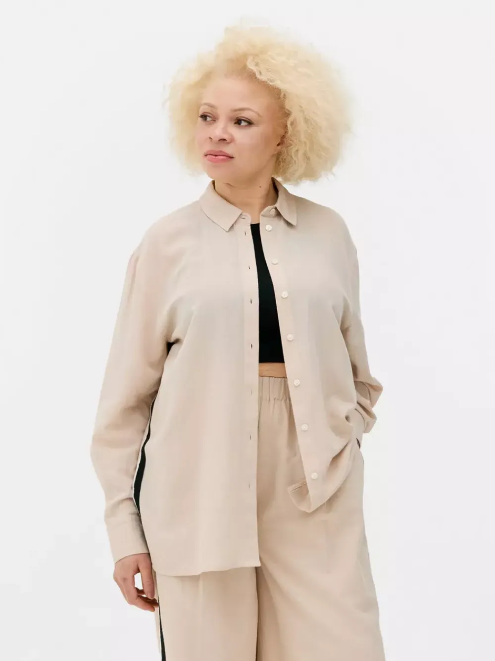 Primark Koszule I Bluzki<Koszula z długim rękawem z paskami po boku