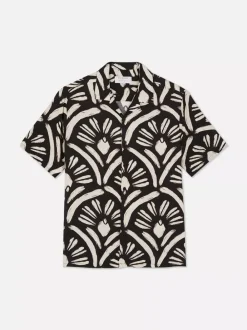 Primark Koszule<Koszula z krótkim rękawem i abstrakcyjnym wzorem