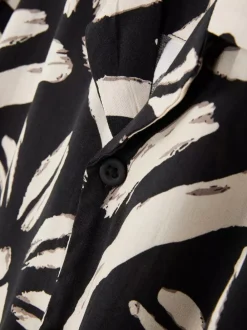Primark Koszule<Koszula z krótkim rękawem i abstrakcyjnym wzorem