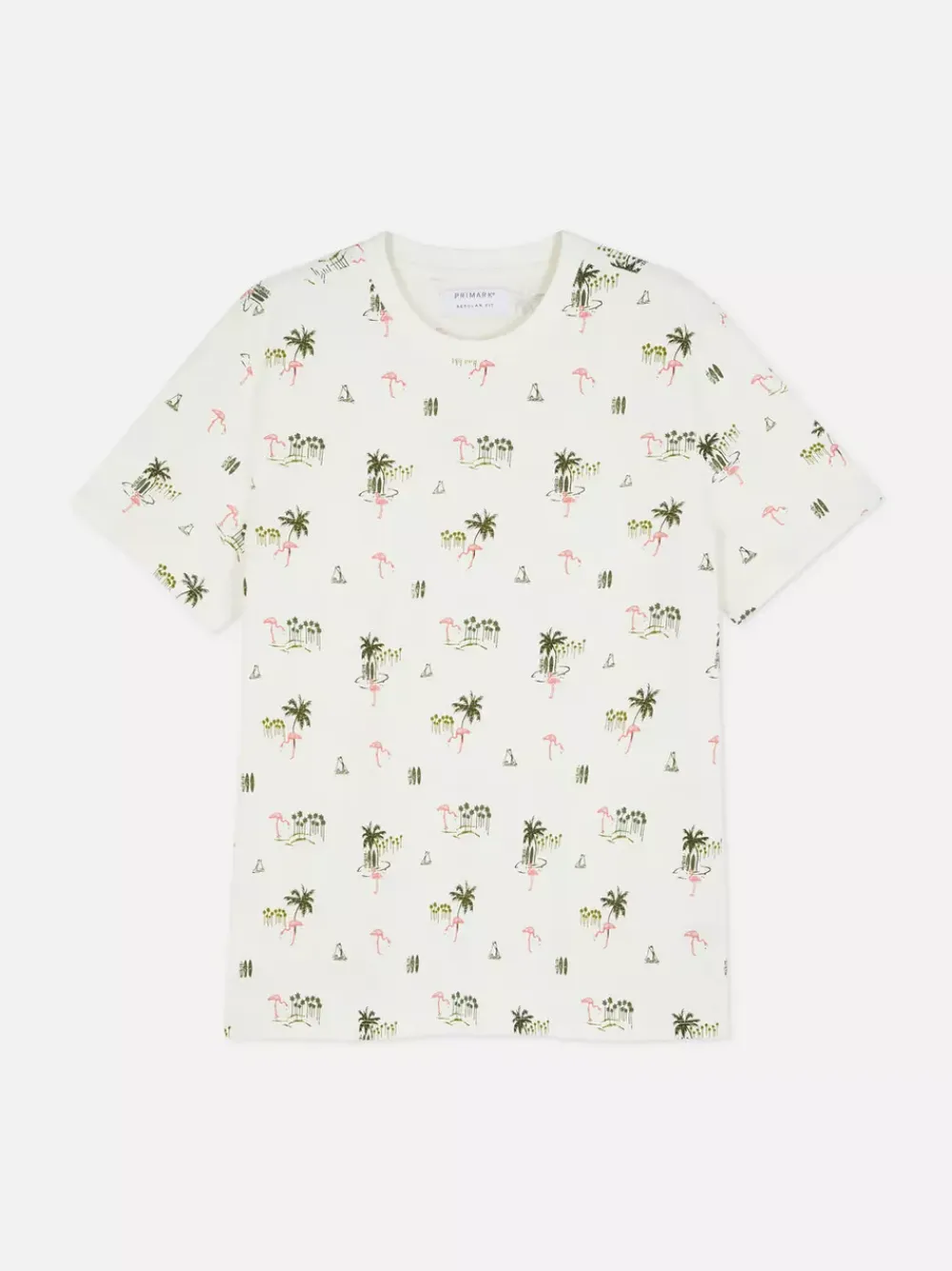 Primark Topy I T-Shirty<Koszula z krótkim rękawem i wzorem w palmy