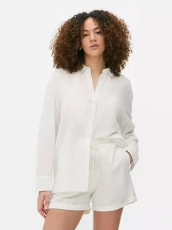 Primark Koszule I Bluzki<Koszula z mieszanki bawełny