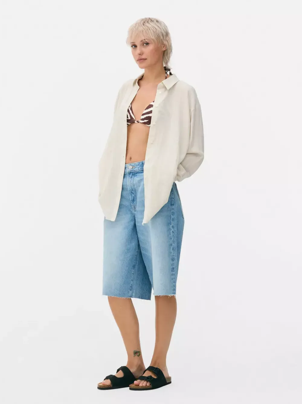 Primark Koszule I Bluzki<Koszula z mieszanki bawełny