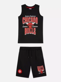 Dzieci Primark Komplety I Gotowe Stroje<Koszulka bez rękawów i szorty NBA Chicago Bulls