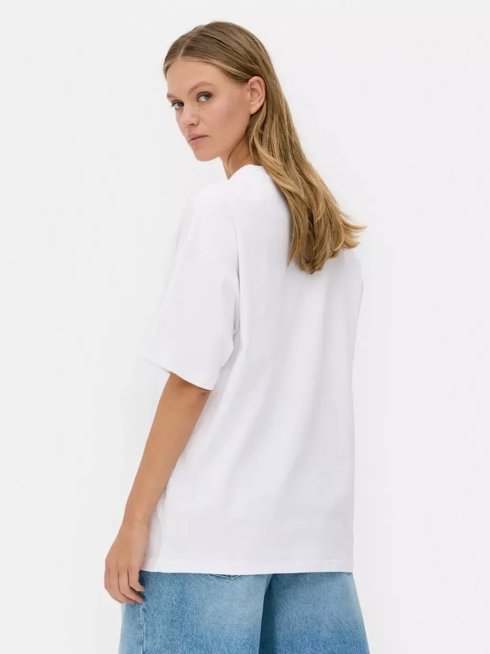 Primark Topy I T-Shirty<Koszulka oversize z napisem