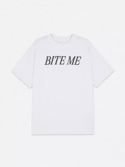 Primark Topy I T-Shirty<Koszulka oversize z napisem