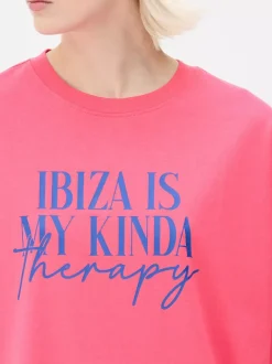 Primark Topy I T-Shirty<Koszulka oversize z napisem