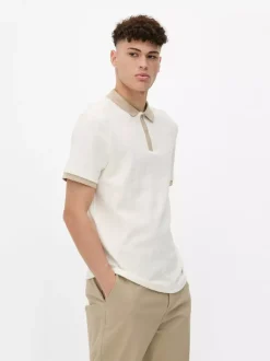 Primark Garnitury I Eleganckie Ubrania|Topy I T-Shirty<Koszulka polo o wysokiej zawartości bawełny