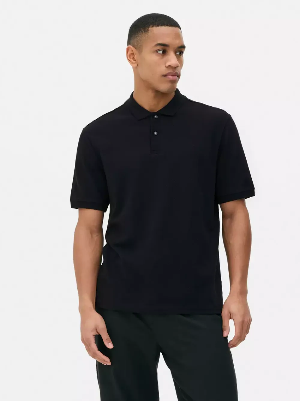 Primark Garnitury I Eleganckie Ubrania|Topy I T-Shirty<Koszulka polo z fakturą plastra miodu
