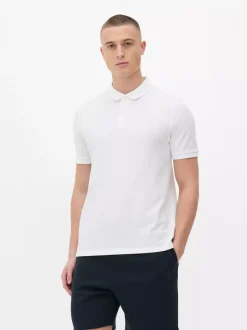 Primark Garnitury I Eleganckie Ubrania|Topy I T-Shirty<Koszulka polo z krótkim rękawem