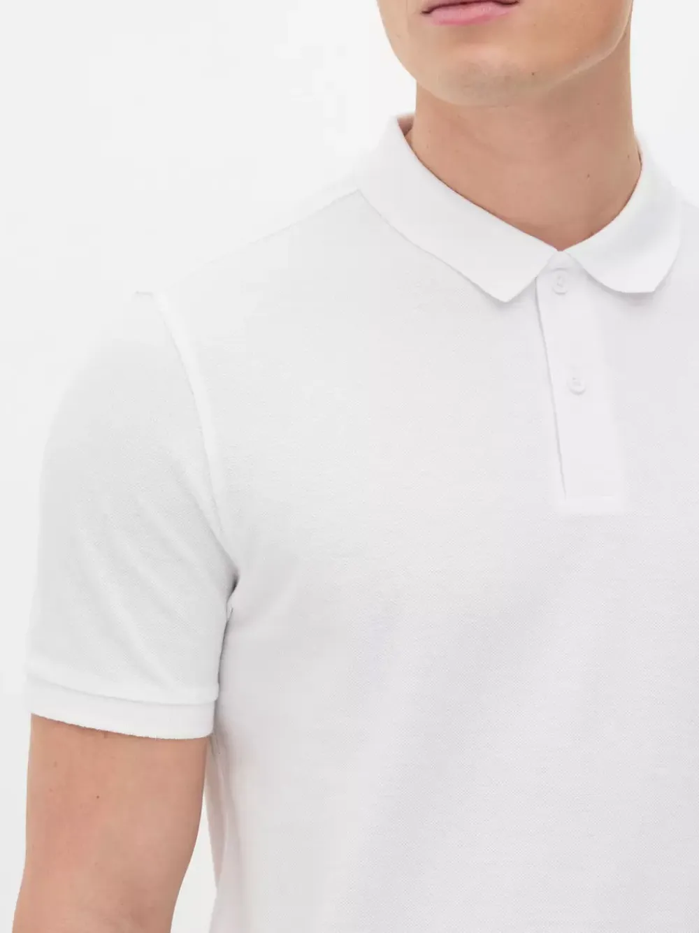 Primark Garnitury I Eleganckie Ubrania|Topy I T-Shirty<Koszulka polo z krótkim rękawem