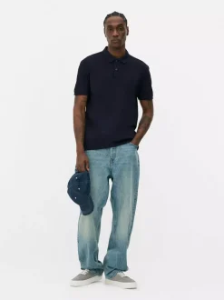 Primark Garnitury I Eleganckie Ubrania|Topy I T-Shirty<Koszulka polo z krótkim rękawem