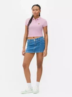 Primark Topy I T-Shirty<Koszulka polo z krótkim rękawem i haftowanym misiem