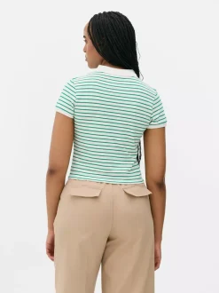 Primark Topy I T-Shirty<Koszulka polo z krótkim rękawem i haftowanym misiem